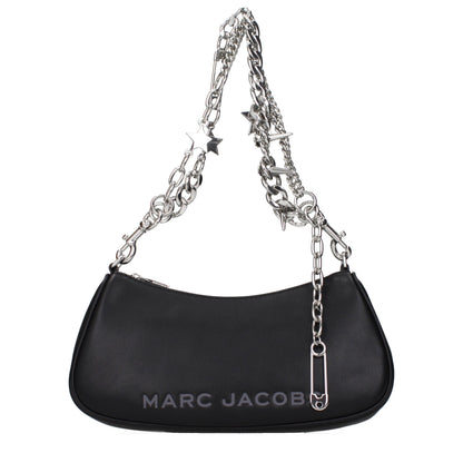 Black Leather Shoulder Bag
