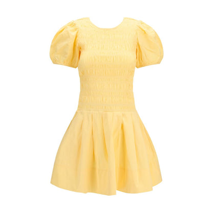 Bicolor Cotton Casual Dress