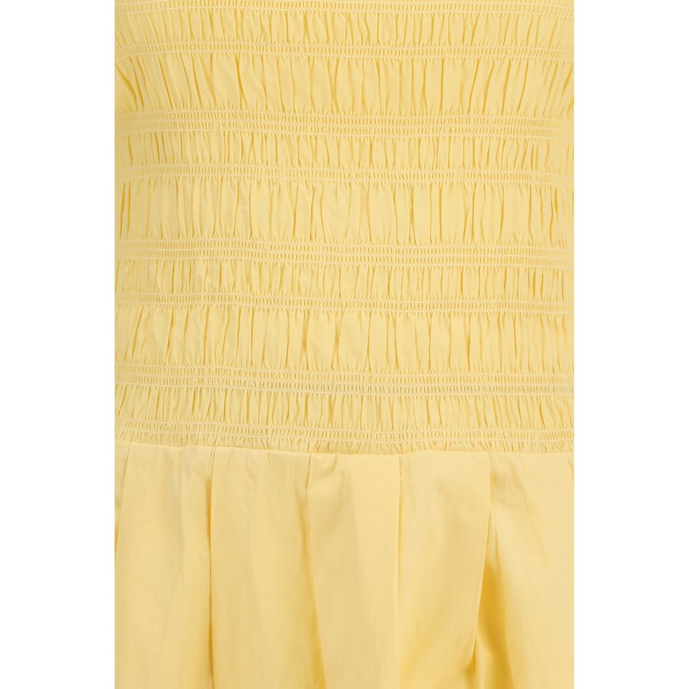 Bicolor Cotton Casual Dress