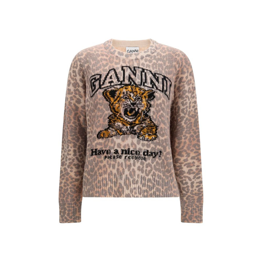 Beige Wool Oves Aries Sweatshirt