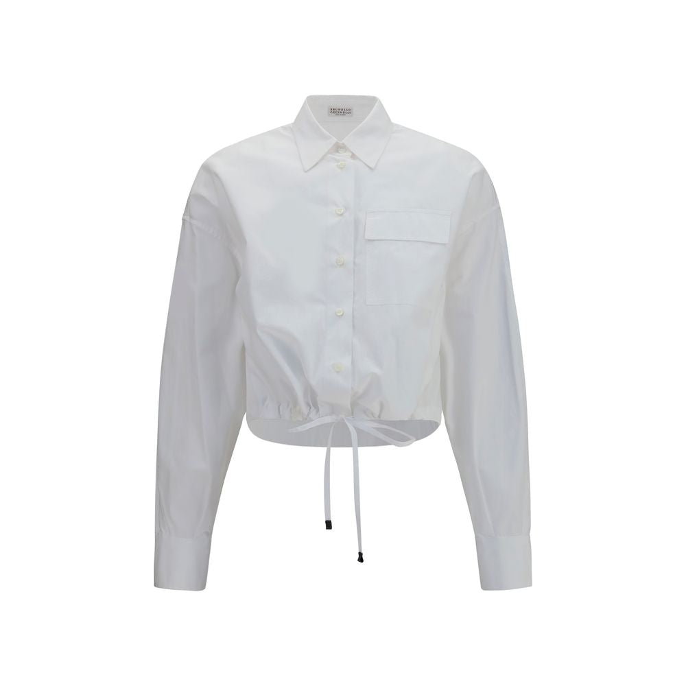 White Cotton Dress Shirt