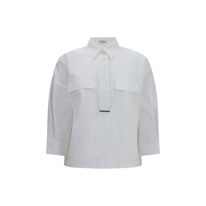 White Cotton Dress Shirt