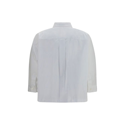 White Cotton Dress Shirt