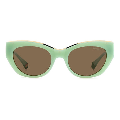 Bicolor Resin Sunglasses