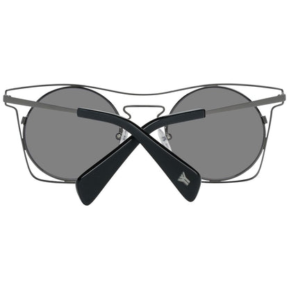 Blue Stainless Steel Sunglasses