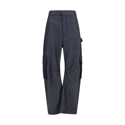 Blue Wool Oves Aries Cargo Pants