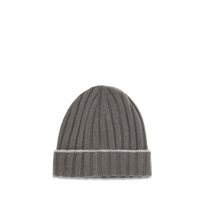 Bicolor Cashmere Beanie