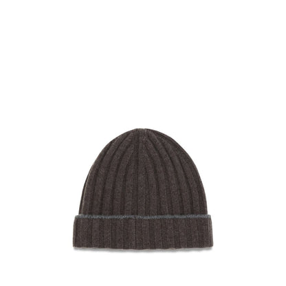 Brown Cashmere Beanie