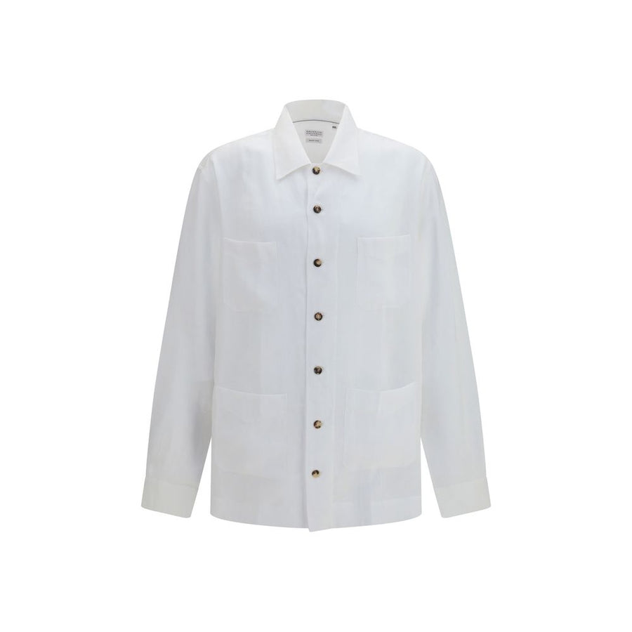 White Linen Shirt