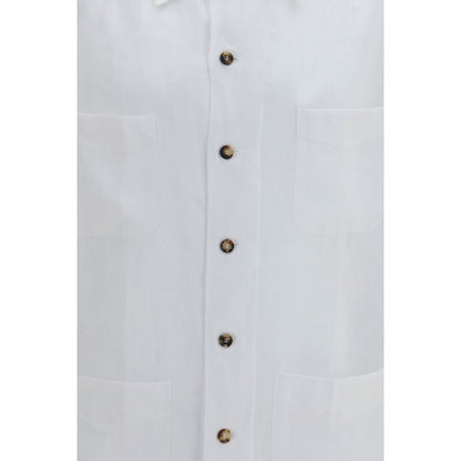White Linen Shirt