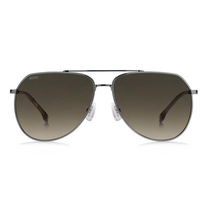 Gray Metal Sunglasses