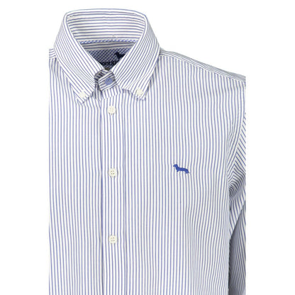 Blue Cotton Men's Shirt