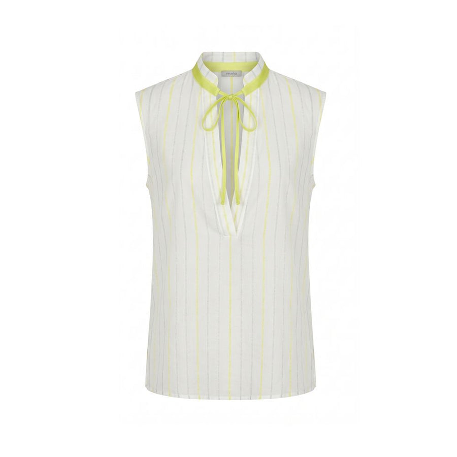 White Cotton Women Shirt