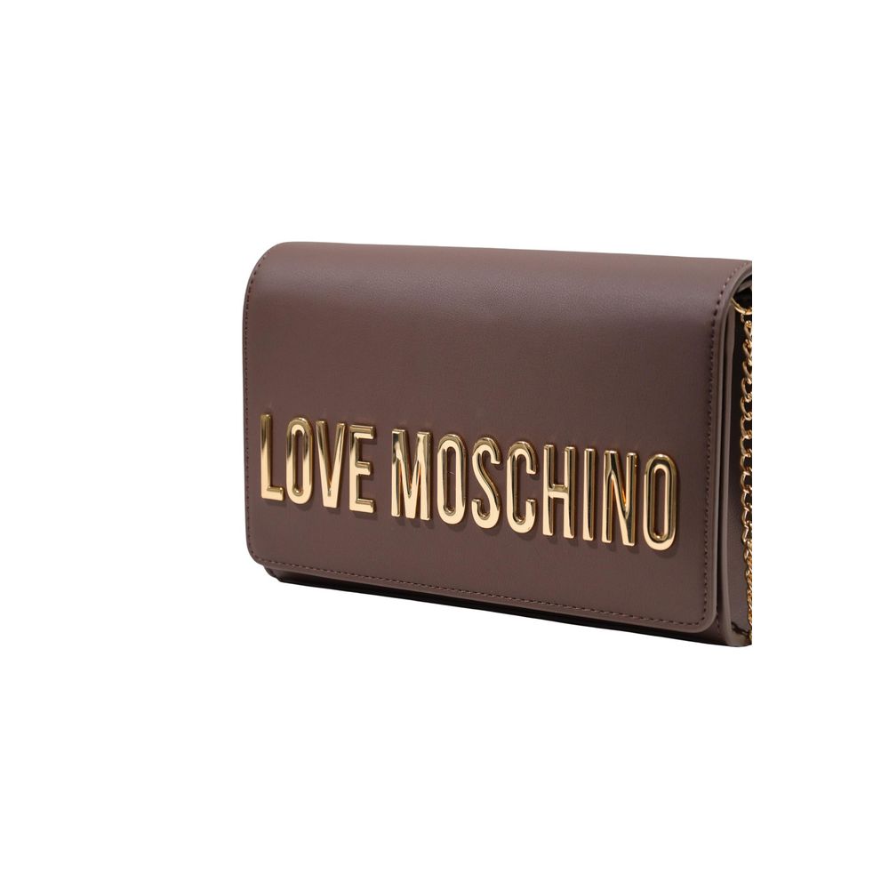 Brown Polyethylene Handbag