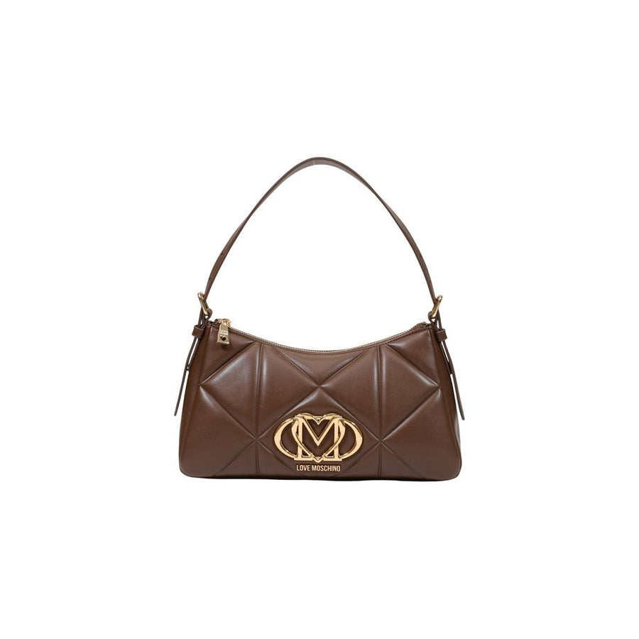 Brown Polyethylene Handbag