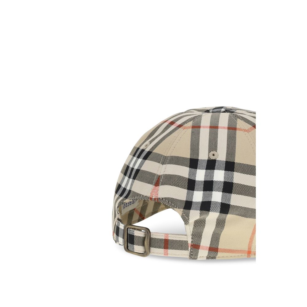 Beige Cotton Cap (Baseball Hat)
