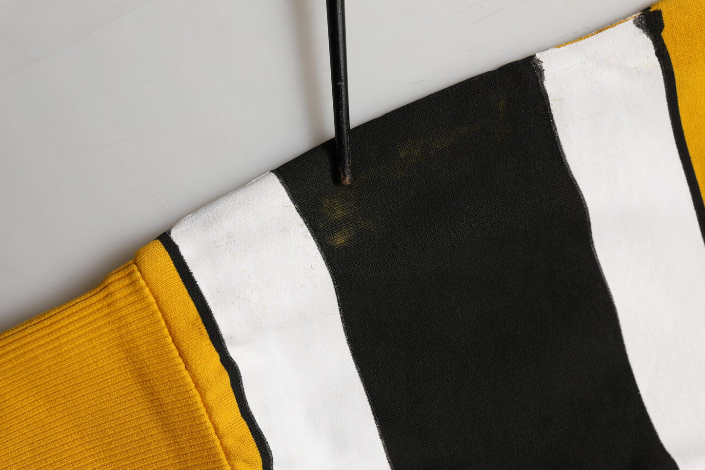 Yellow Crew Neck Jersey Sweatshirt Sweater