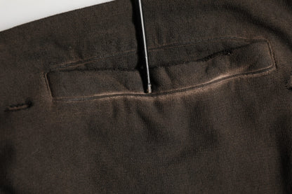 Brown Logo Print Full Zip Sweatshirt Sweater