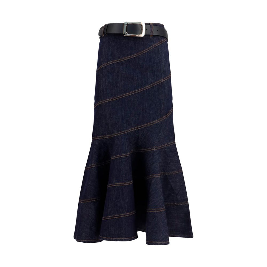 Blue Denim Skirt