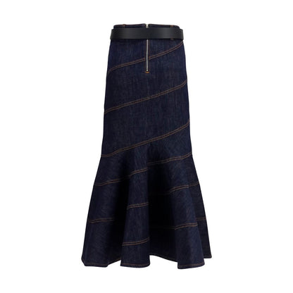 Blue Denim Skirt