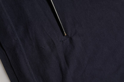 Black Cotton Short Sleeves Crew Neck T-shirt
