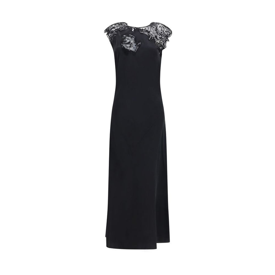 Black Silk Cocktail Dress