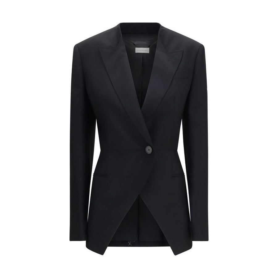 Black Wool Oves Aries Blazer