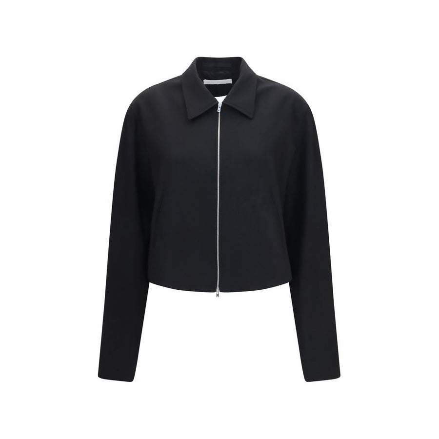 Black Wool Oves Aries Full-Length Jacket