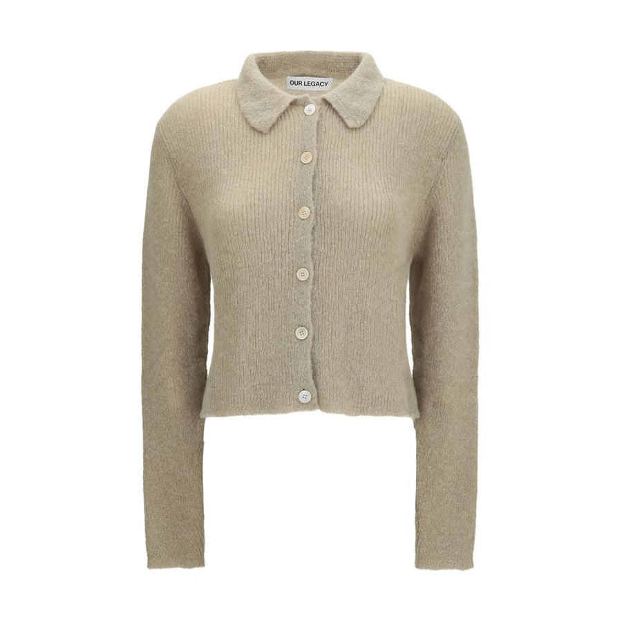 Beige Alpaca Vicugna Pacos Polo Shirt