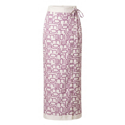 Purple Silk Women Pants