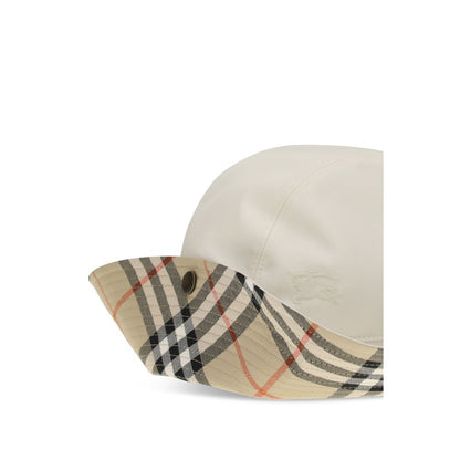White Cotton Bucket Hat