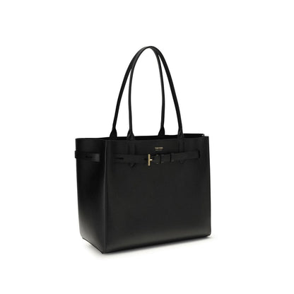 Black Calf Leather Bos Taurus Shoulder Bag