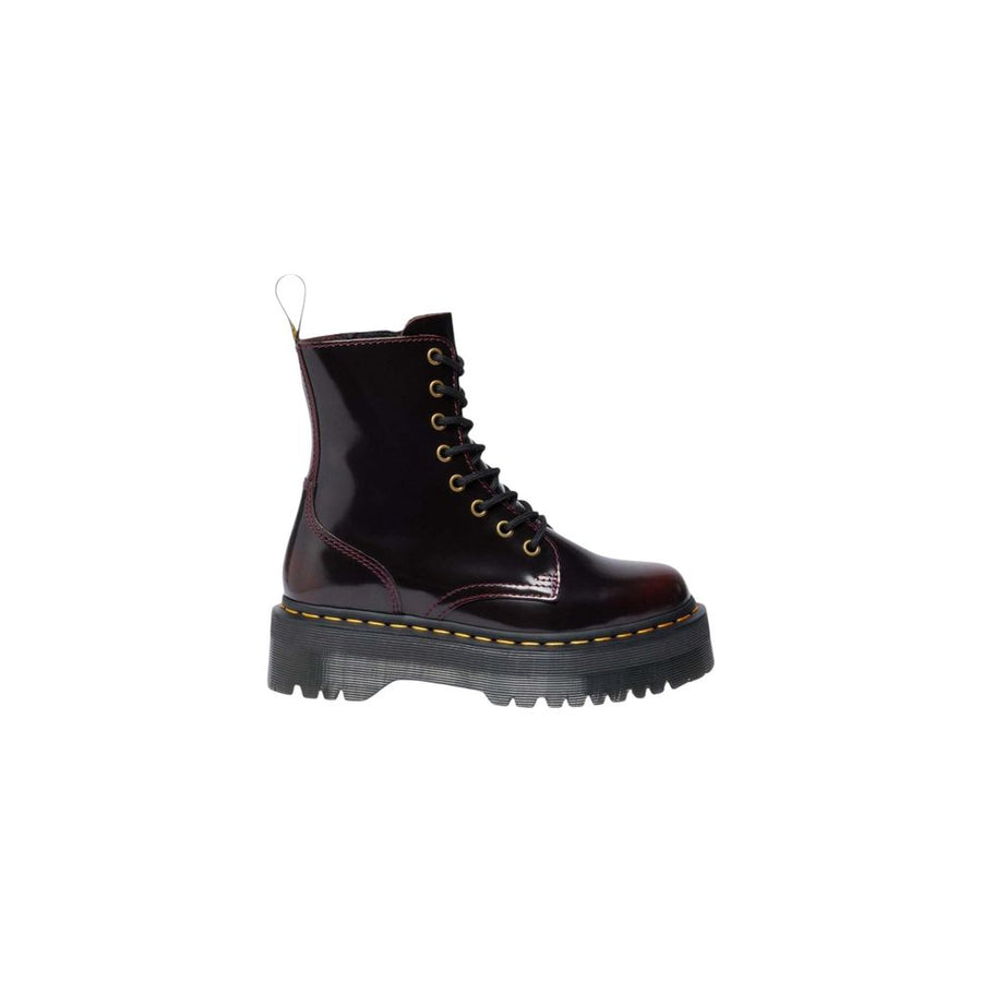 Bordeaux Leather Ankle Boots