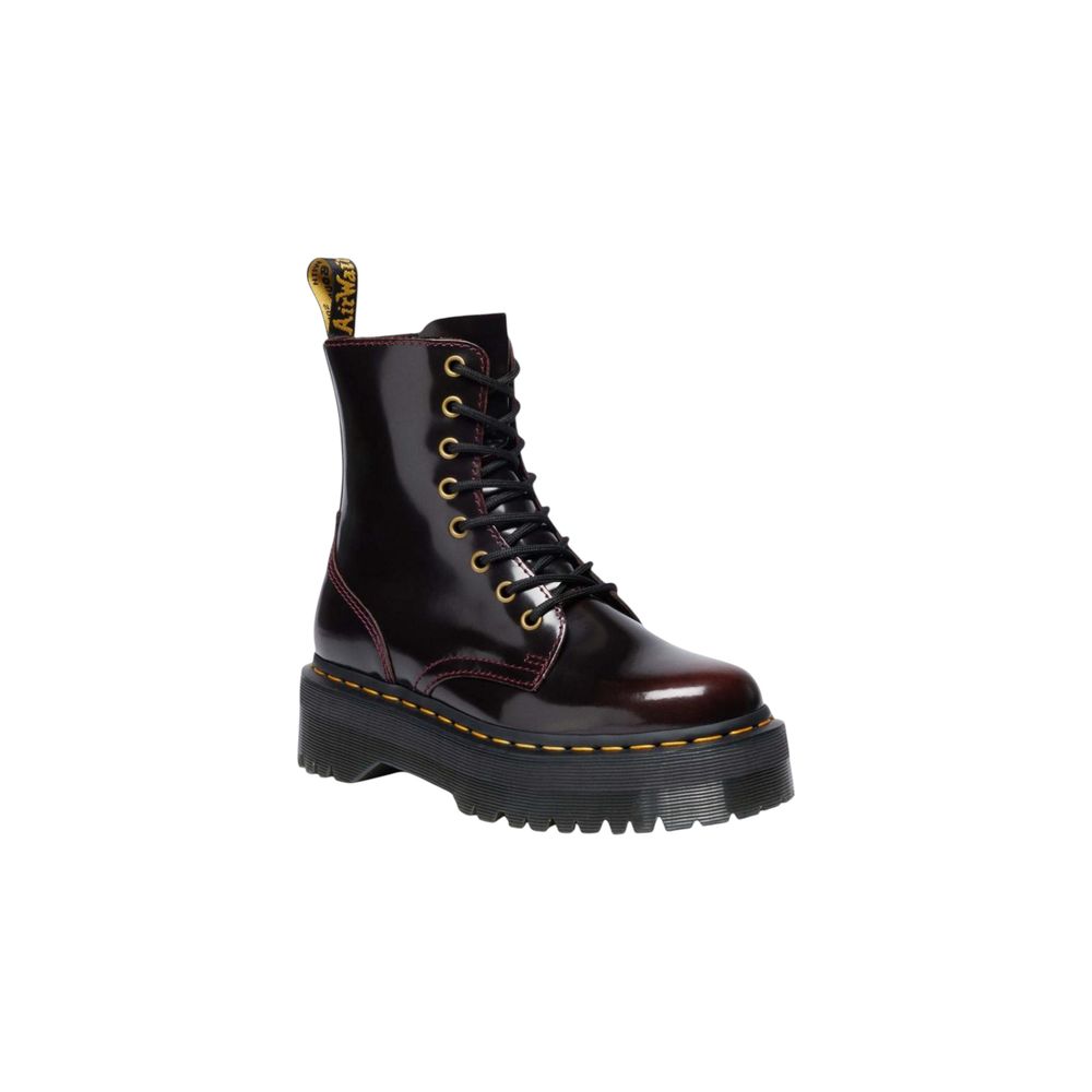 Bordeaux Leather Ankle Boots