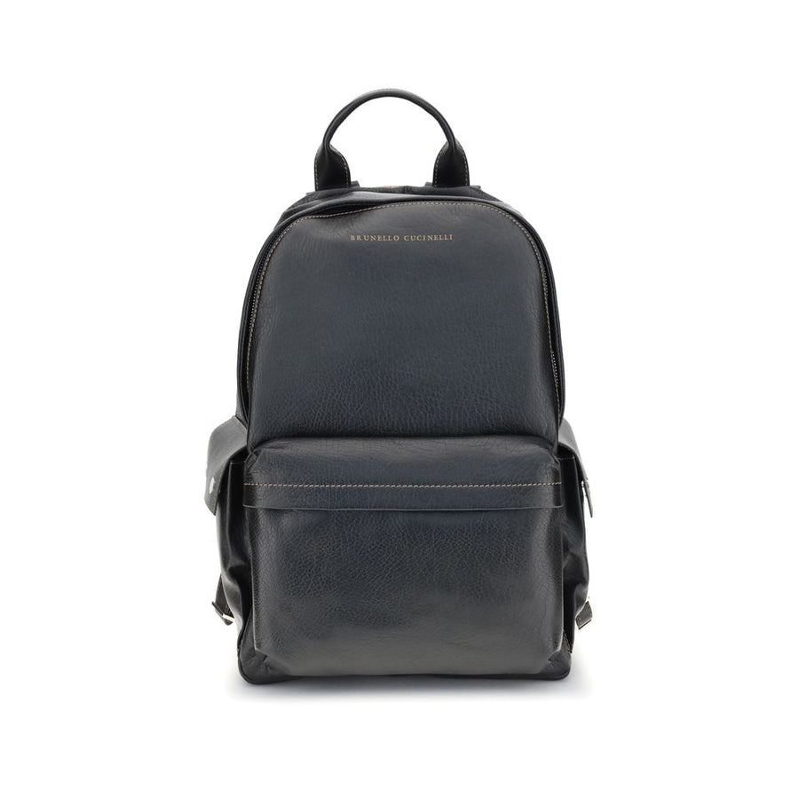 Black Calf Leather Bos Taurus Handbag