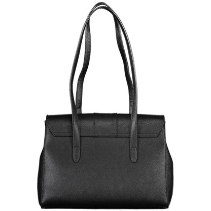 Nero Poliuretano Donna Bag