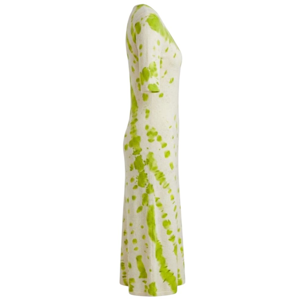 Green Cotton Women Dress