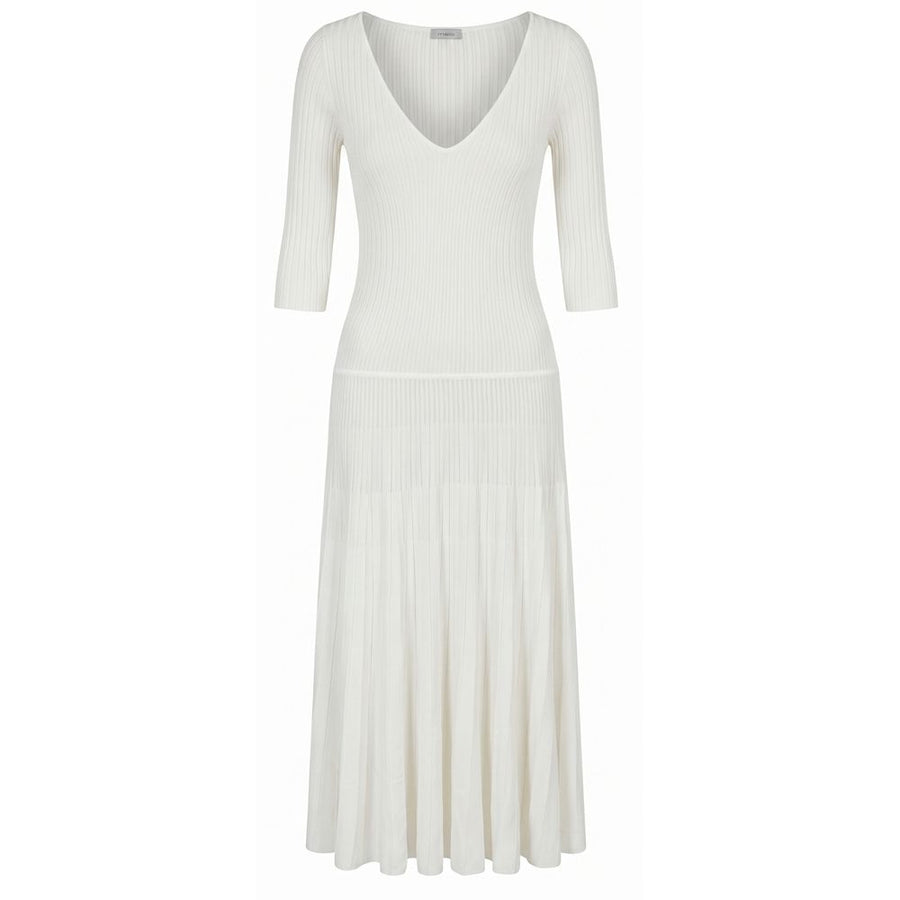 White Cotton Women Dress