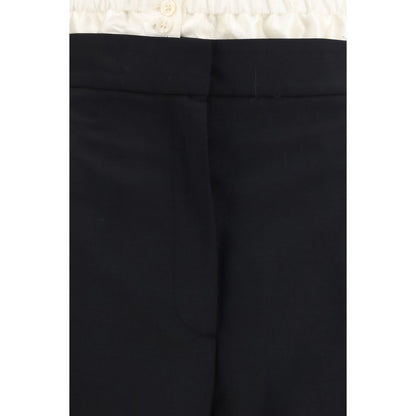 Black Wool Oves Aries Dress Pants