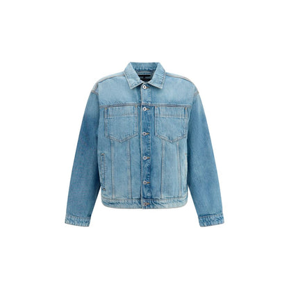 Blue Cotton Denim Jacket
