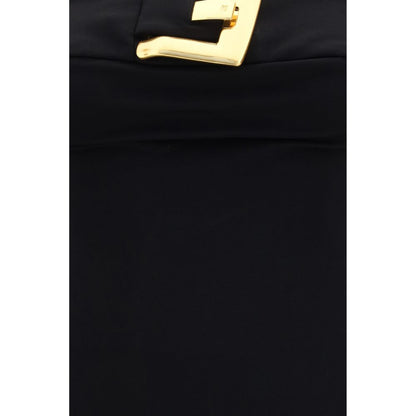 Black Viscose Cocktail Dress