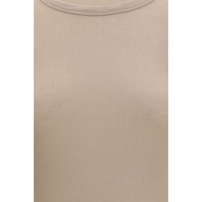 Beige Viscose Shirt