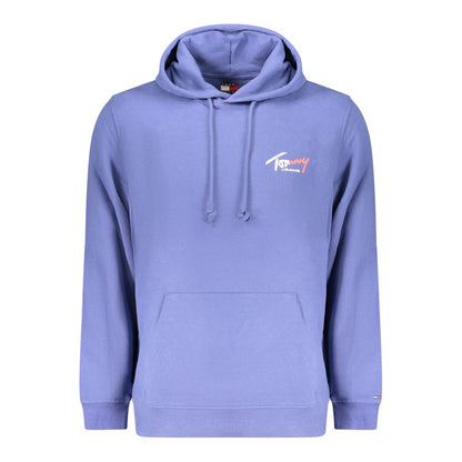 Blue Cotton Men's Sweatshirt
