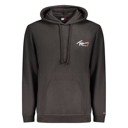 Black Cotton Men's Sweatshirt