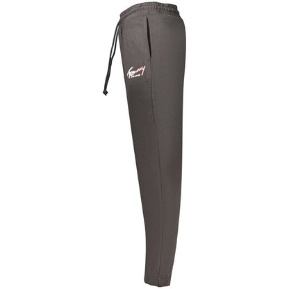 Black Cotton Mens Trousers