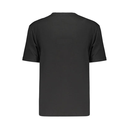 Black Cotton Women's T-Shirt