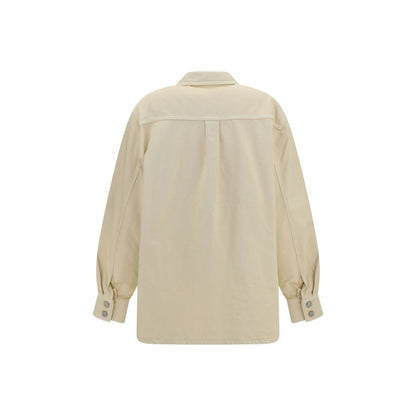 Beige Denim Shirt