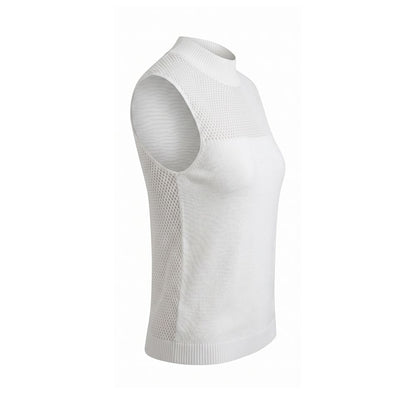 White Silk Women Sweater