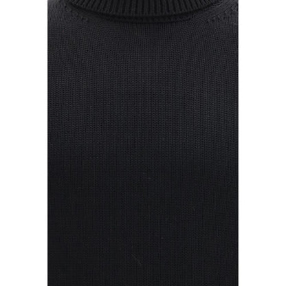 Black Wool Oves Aries Turtleneck