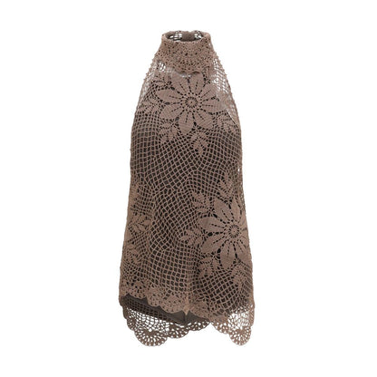Brown Cotton Blouse